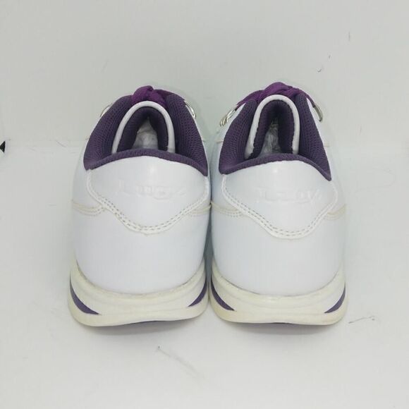 Lugz Z-Rocs Womens Pre-owned White & Purple Fashion Sneakers - sz. 8 - Picture 4 of 6